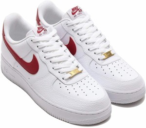 [ナイキ] エア フォース 1 07 [AIR FORCE 1 07] ホワイト/チームレッド  CZ0326-100 日本国内正規品 