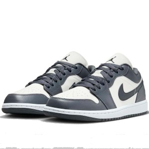 ナイキ NIKE エア ジョーダン 1 LOW [W AIR JORDAN 1 LOW] セイル/ダークグレー/ホワイト/オフノワール DC0774-102日本国内正規品