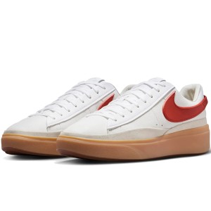 ナイキ NIKE ブレーザー ファントム LOW [BLAZER PHANTOM LOW] ホワイト/サミットホワイト/ガムイエロー/ドラゴンレッド FN5820-100日本