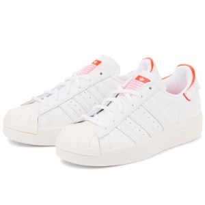 [アディダス] スーパースター[W SUPERSTAR] ホワイト/レッド GV9543 日本国内正規品 