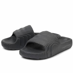 [アディダス] アディレッタ22 [ADILETTE22] ブラック/ブラック/ブラック GX6949   日本国内正規品 