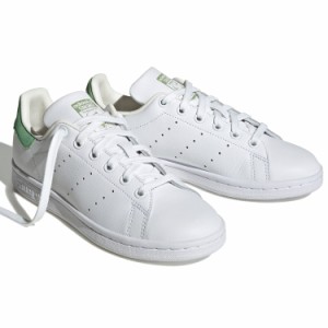 [アディダス] スタンスミス [STAN SMITH J] フットウェアホワイト/オフホワイト/コートグリーン HQ1854 国内正規品 