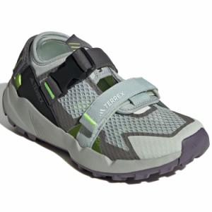 [アディダス] テレックス ハイドロテラ AT サンダル [TERREX HYDROTERRA AT SANDALS] ワンダーシルバー/グレー/レモングレーツー IF7598 