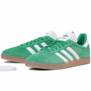 [アディダス] ガゼル [GAZELLE] ホワイト/グリーン/ガム ID6106 日本国内正規品 