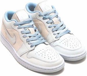 [ナイキ] エア ジョーダン 1 ロー SE [W AIR JORDAN 1 LOW SE] アイリスウィスパー/ウォーンブルー/ホワイト/セイル  DQ4151-500 国内正