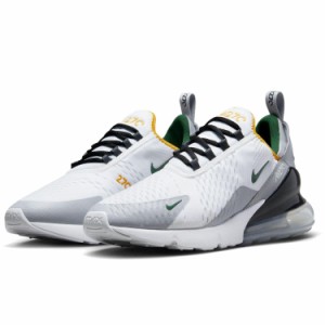 [ナイキ] エア マックス 270 [AIR MAX 270] ホワイト/グレー/グリーン   DX3311-100 日本国内正規品 