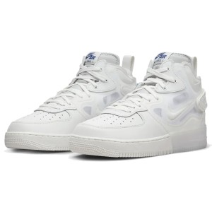 [ナイキ] エア フォース 1 MID リアクト [Air Force 1 Mid React] サミットホワイト/グレーフォグ/ベアリーグレープ/サミットホワイト  D