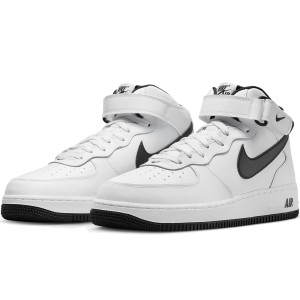 [ナイキ] エア フォース 1 MID ‘07 [AIR FORCE 1 MID ‘07] ホワイト/ホワイト/ブラック DV0806-101 日本国内正規品 