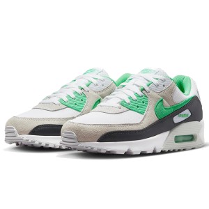 [ナイキ] エア マックス 90 [AIR MAX 90] ホワイト/アンスラサイト/ピュアプラチナム/スプリンググリーン  DM0029-104 日本国内正規品 