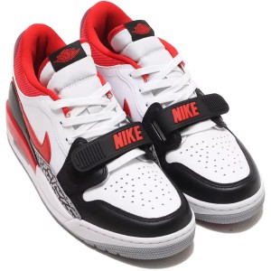 [ナイキ] エア ジョーダン レガシー 312 LOW [AIR JORDAN LEGACY 312 LOW] ホワイト/ブラック/ウルフグレー/ファイヤーレッド CD7069-160