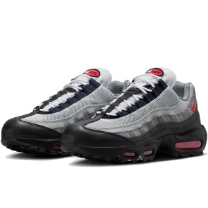 [ナイキ] エア マックス 95 [AIR MAX 95] ブラック/アンスラサイト/スモークグレー/トラックレッド DM0011-007日本国内正規品 