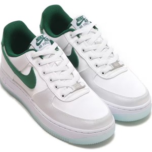 [ナイキ] エア フォース 1 '07 ESS [AIR FORCE 1 '07 ESS] ホワイト/グリーン   DX6541-101 日本国内正規品 