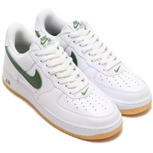 [ナイキ] エア フォース 1 LOW レトロ [AIR FORCE 1 LOW RETRO] ホワイト/ガムイエロー/フォレストグリーン FD7039-101 日本国内正規品 