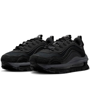 [ナイキ] エア マックス 97 フューチュラ [W AIR MAX 97 FUTURA] ブラック/ダークオブシディアン/ダークグレー/アンスラサイト FB4496-00