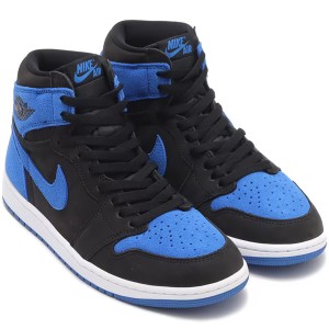 [ナイキ] エア ジョーダン 1 HIGH OG "Royal Reimagined" [AIR JORDAN 1 HIGH OG] ブラック/ホワイト/ロイヤルブルー/ロイヤルブルー DZ5