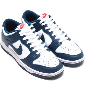 [ナイキ] ダンク LOW レトロ [DUNK LOW RETRO] ヴァレリアンブルー/ホワイト/ユニバーシティレッド/ヴァレリアンブルー DD1391-400日本国