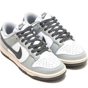 ナイキ NIKE ダンク LOW [W ダンク LOW] ホワイト/ライトスモークグレー/セイル/アイアングレー DD1503-117 ナイキジャパン正規品 