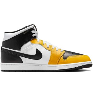 [ナイキ] エア ジョーダン 1 MID [AIR JORDAN 1 MID] イエローオークル/ホワイト/イエローオークル/ブラック DQ8426-701 日本国内正規品