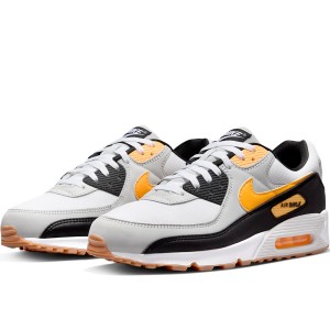 [ナイキ] エア マックス 90 [AIR MAX 90] ホワイト/フォトンダスト/ブラック/レーザーオレンジ FB9658-101ナイキジャパン正規品