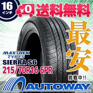 サマータイヤ 215/70R16 MAXTREK マックストレック SIERRA S6