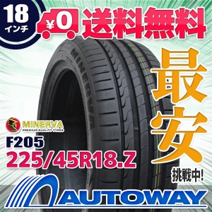 サマータイヤ 225/45R18 MINERVA ミネルバ F205