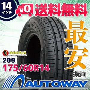 サマータイヤ 175/60R14 MINERVA ミネルバ 209