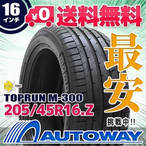 サマータイヤ MOMOTires モモタイヤ Tires TOPRUN_M-300 205/45R16