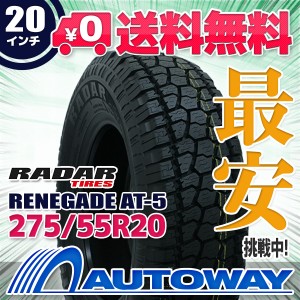 サマータイヤ 275/55R20 RADAR レーダー RENEGADE AT-5