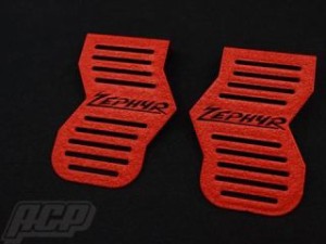 レッド ビレット トップカバー χ用 ゼファー400/ キャブレター