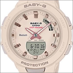 【正規品】CASIO カシオ 腕時計 BSA-B100-4A1JF レディース BABY-G ベビーG G-SQUAD ジースクワッド スマートフォンリンク Bluetooth ク