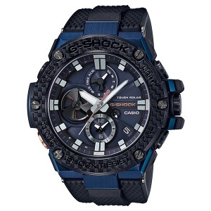 【正規品】CASIO カシオ 腕時計 GST-B100XB-2AJF メンズ G-SHOCK Gショック G-STEEL Gスチール Bluetooth対応 クロノグラフ タフソーラー