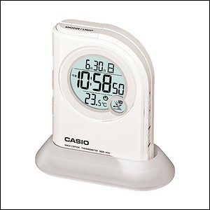 【正規品】CASIO カシオ クロック DQD-410J-7JF 置き時計 電波時計 wave ceptor ウェーブセプター