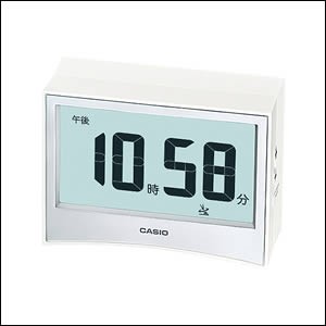 【正規品】CASIO カシオ クロック DQD-S01J-7JF 置き時計 電波時計 温度計 湿度計