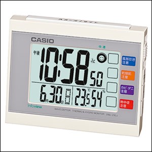 【正規品】CASIO カシオ クロック DQL-210J-7JF 置き時計 電波時計