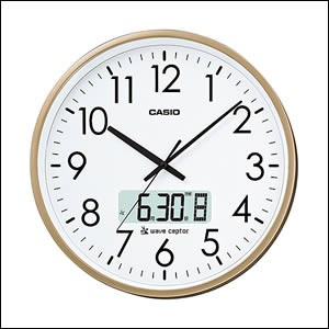 【正規品】CASIO カシオ クロック IC-2100J-9JF 掛け時計 電波時計