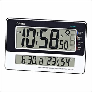 【正規品】CASIO カシオ クロック IDL-170J-7JF 掛置兼用時計 電波時計
