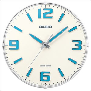 【正規品】CASIO カシオ クロック IQ-1009J-7JF 掛け時計 電波時計