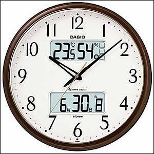 【正規品】CASIO カシオ クロック ITM-650J-5JF 掛け時計