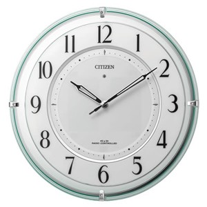 【正規品】シチズン CITIZEN 時計 クロック 4MY851-005 ソーラー電波掛時計