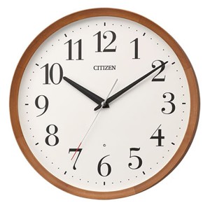 【正規品】シチズン CITIZEN 時計 クロック 8MY535-006 電波掛時計