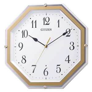 【正規品】シチズン CITIZEN 時計 クロック 8MY544-003 電波掛時計 ライブリーナチュレ