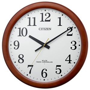 【正規品】シチズン CITIZEN 時計 クロック 8MY548-006 電波掛時計