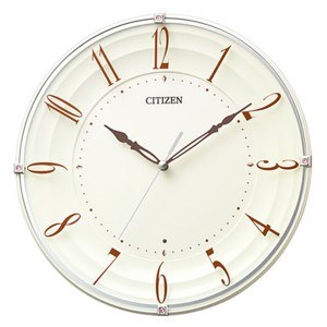 【正規品】シチズン CITIZEN 時計 クロック 8MY556-006 電波掛時計