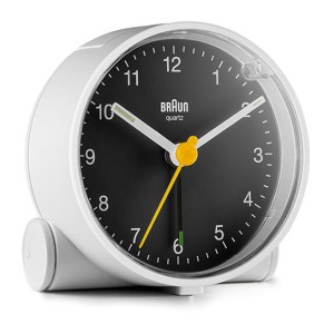 BRAUN ブラウン クロック BC01WB 目覚まし時計 置時計 Alarm Clock アラームクロック