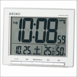 【正規品】SEIKO セイコー クロック SQ786S デジタル電波 目覚まし時計