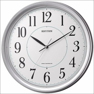 【正規品】リズム RHYTHM 時計 クロック 掛時計 8MY494SR19 フィットウェーブプリミエ