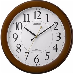 【正規品】シチズン CITIZEN 時計 クロック 8MY514-006 電波 掛時計