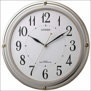 【正規品】シチズン CITIZEN 時計 クロック 8MY516-018 電波 掛時計
