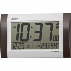 【正規品】シチズン CITIZEN 時計 クロック 8RZ188-006 電波 置時計