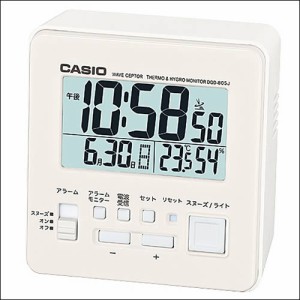 【正規品】CASIO カシオ クロック DQD-805J-7JF 置き時計 電波時計 wave ceptor ウェーブセプター デジタル